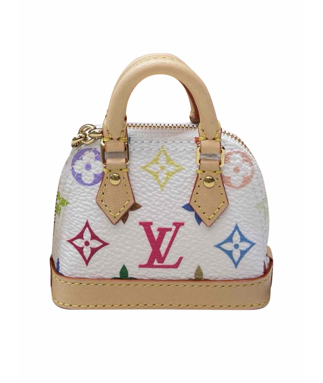 LOUIS VUITTON Белая сумка с короткими ручками, фото 1