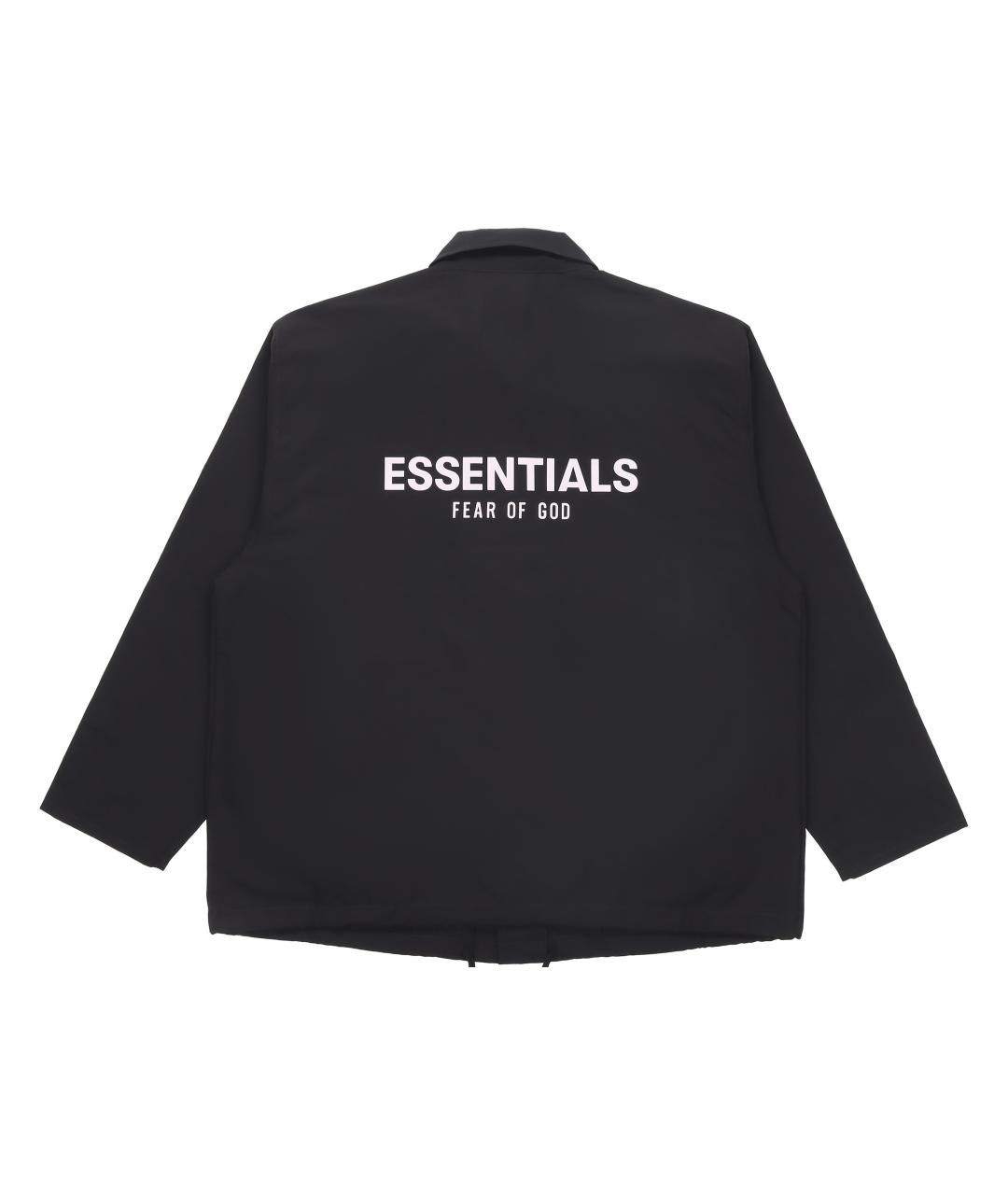 FEAR OF GOD ESSENTIALS Черная куртка, фото 2