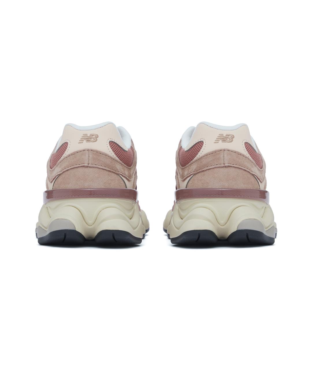 NEW BALANCE Розовые замшевые кроссовки, фото 5