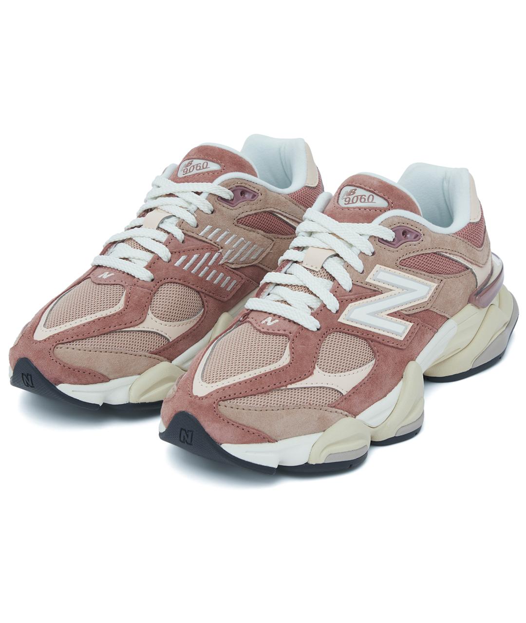 NEW BALANCE Розовые замшевые кроссовки, фото 2