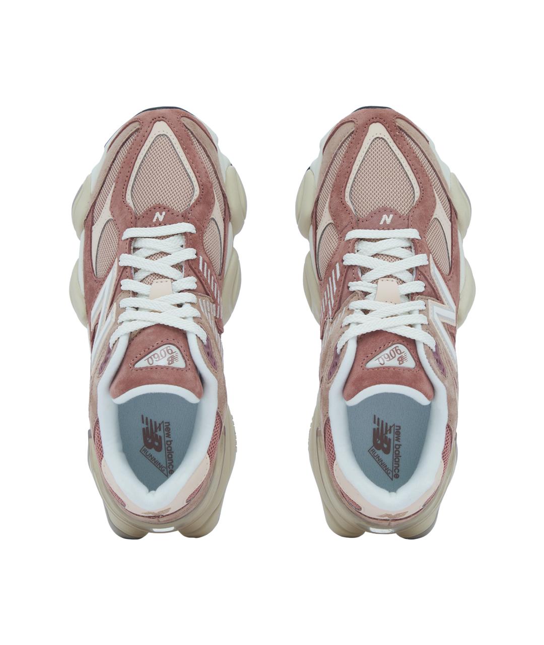 NEW BALANCE Розовые замшевые кроссовки, фото 4