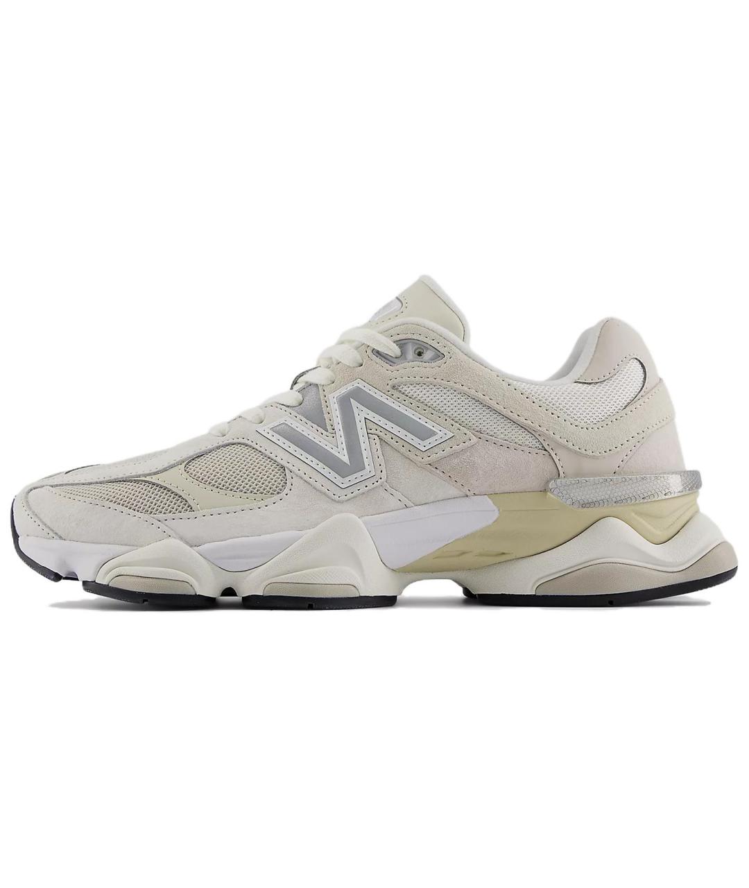 NEW BALANCE Бежевые замшевые кроссовки, фото 2