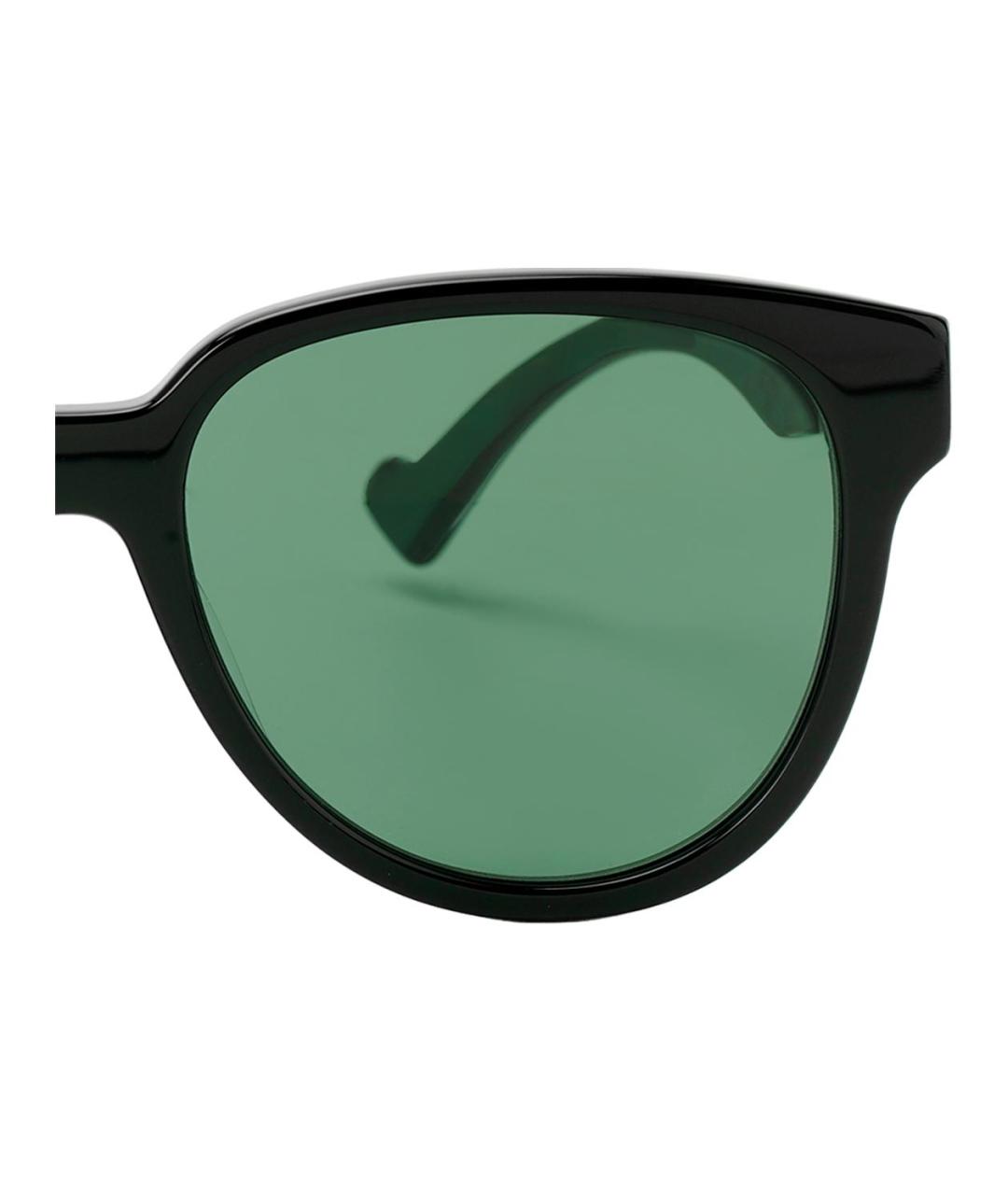 GUCCI Зеленые пластиковые солнцезащитные очки, фото 4