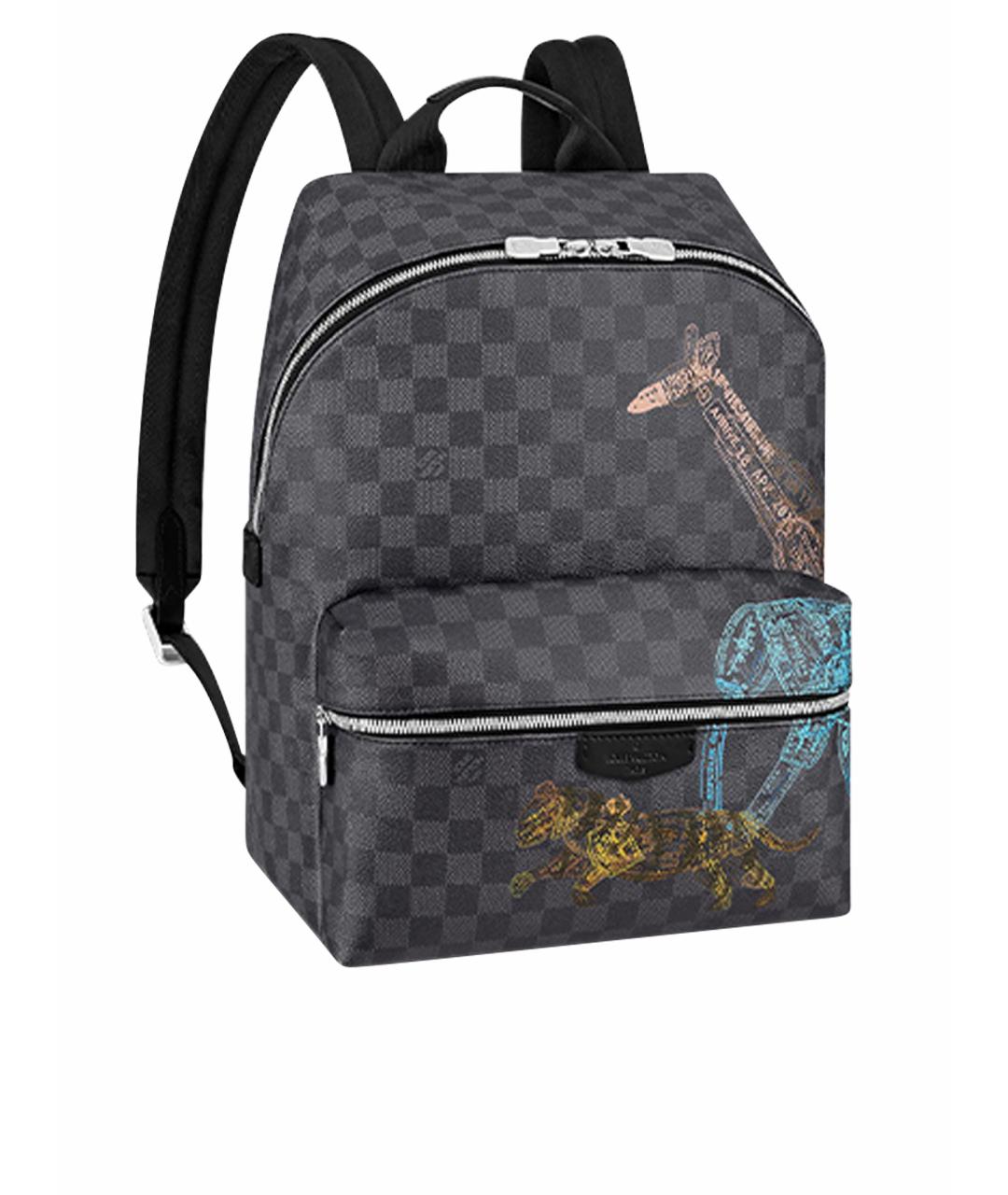 LOUIS VUITTON Серый рюкзак, фото 1