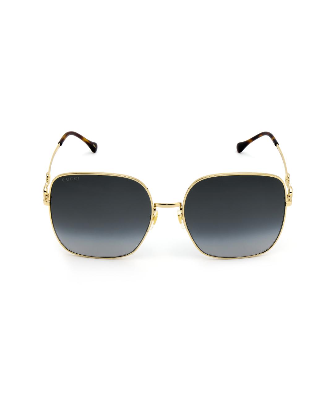 GUCCI Серые металлические солнцезащитные очки, фото 2