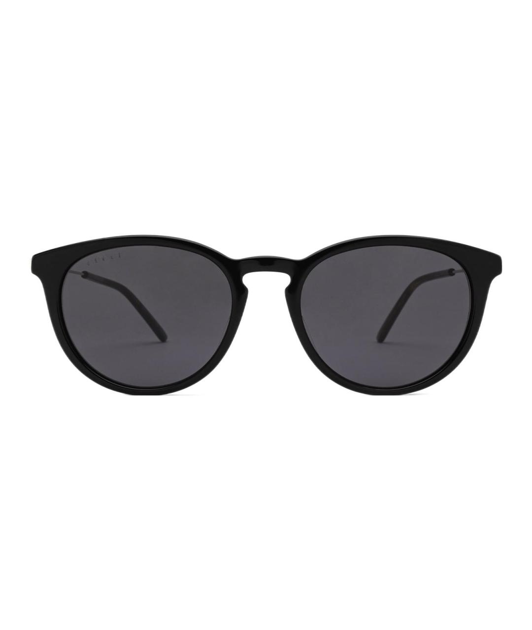GUCCI Черные пластиковые солнцезащитные очки, фото 1