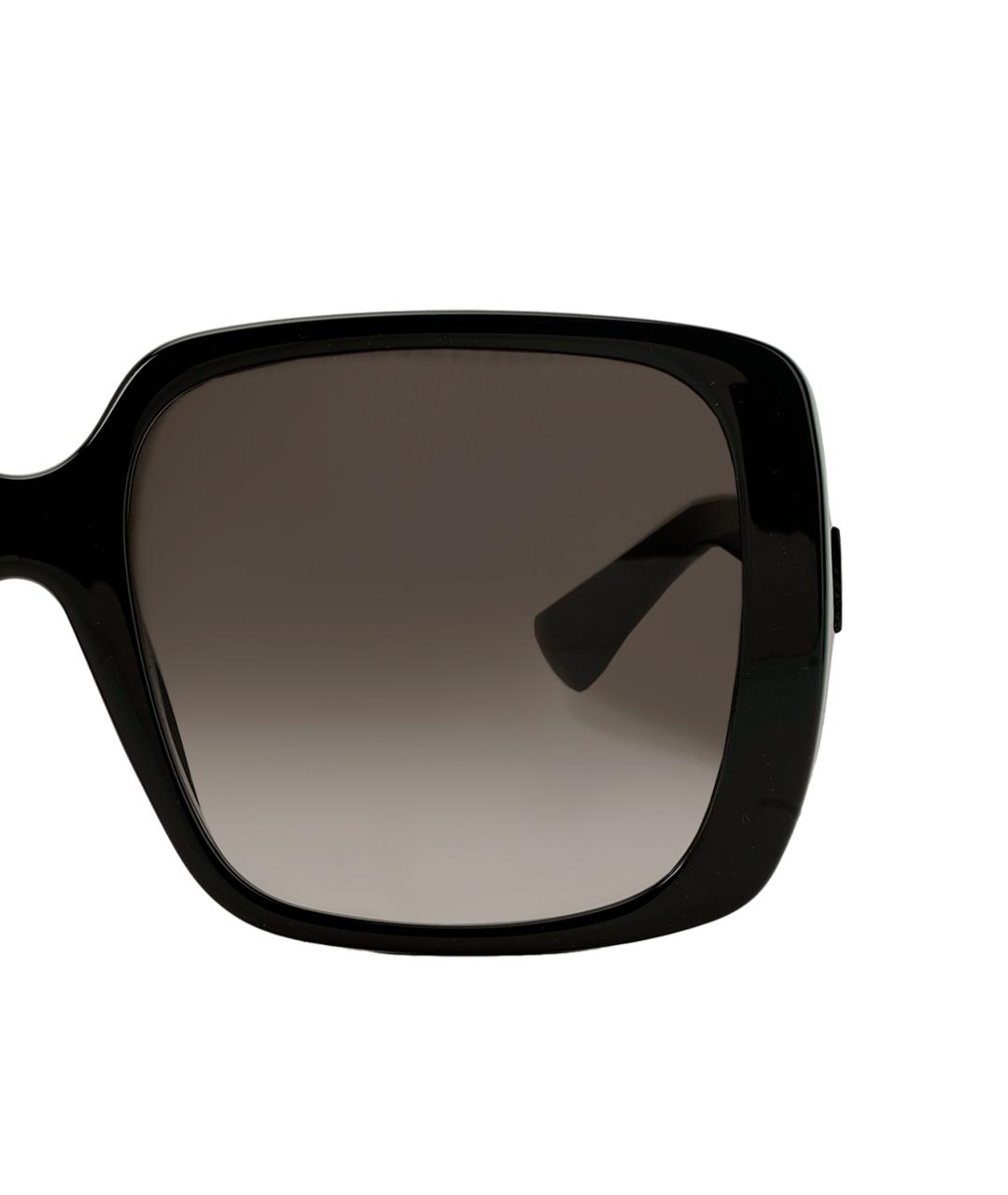 GUCCI Черные пластиковые солнцезащитные очки, фото 4