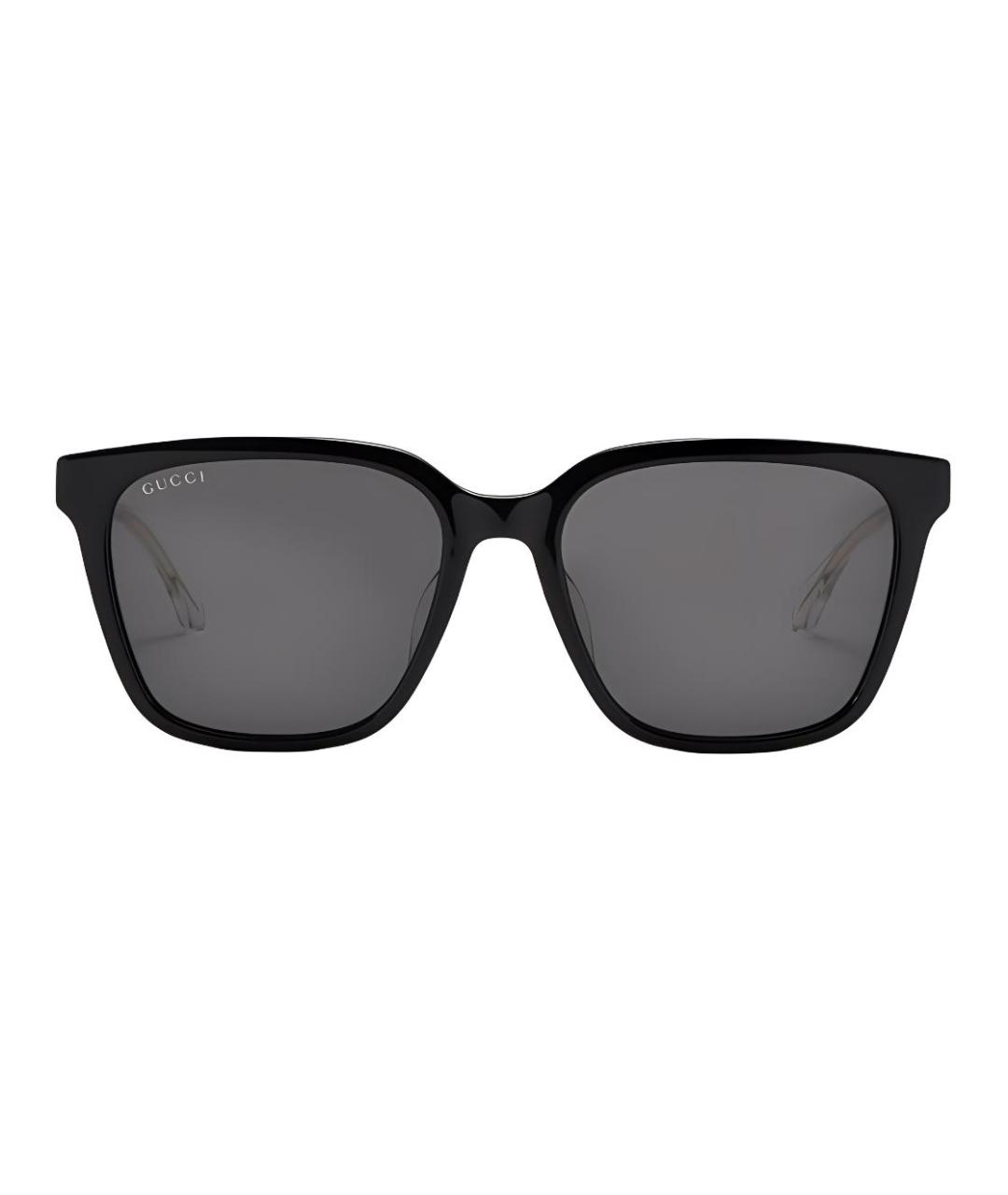 GUCCI Черные пластиковые солнцезащитные очки, фото 2