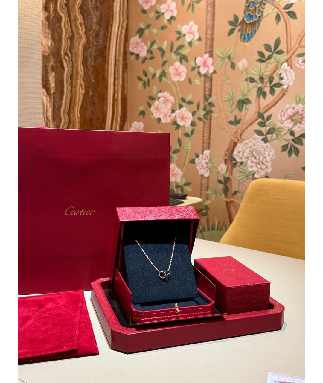 CARTIER Золотое колье из желтого золота, фото 2