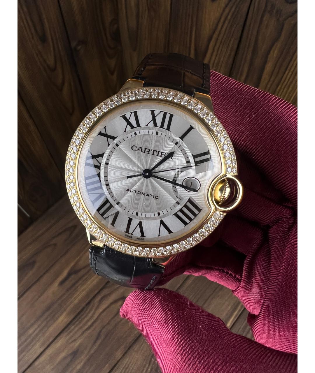 CARTIER Часы из желтого золота, фото 2