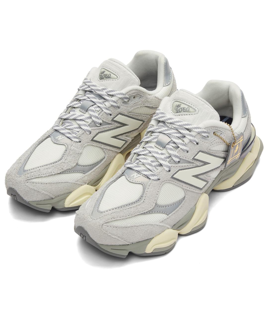 NEW BALANCE Серые замшевые кроссовки, фото 4
