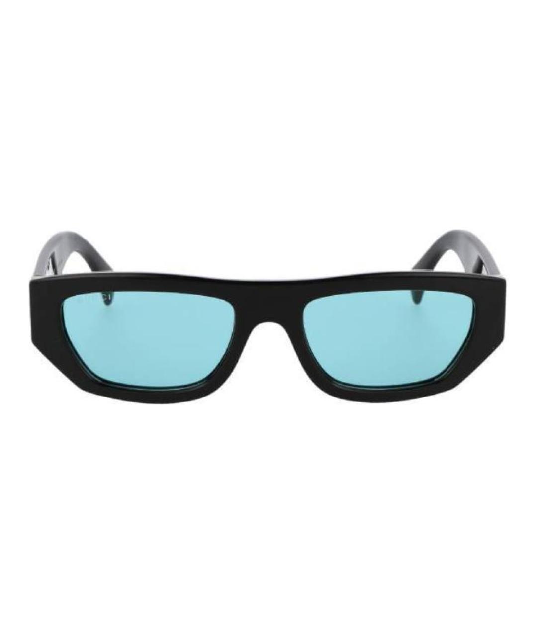 GUCCI Черные пластиковые солнцезащитные очки, фото 3