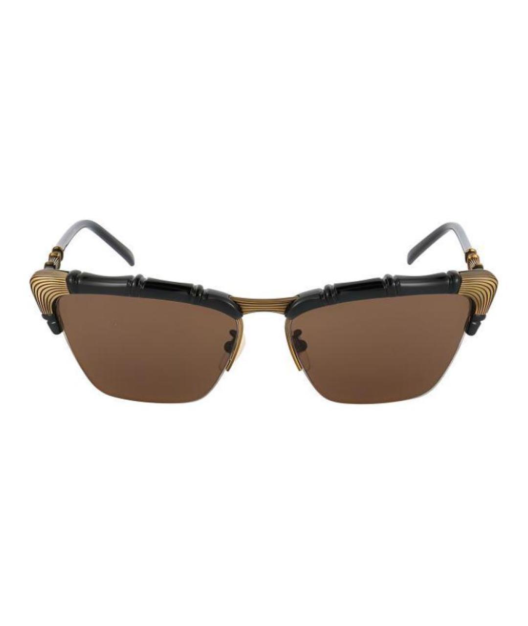 GUCCI Черные пластиковые солнцезащитные очки, фото 2