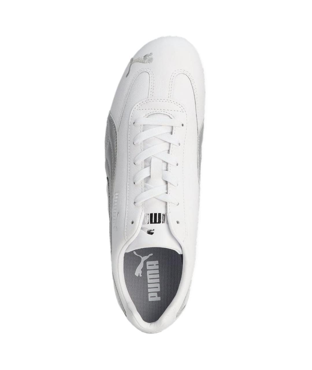 PUMA Белые кожаные кроссовки, фото 4