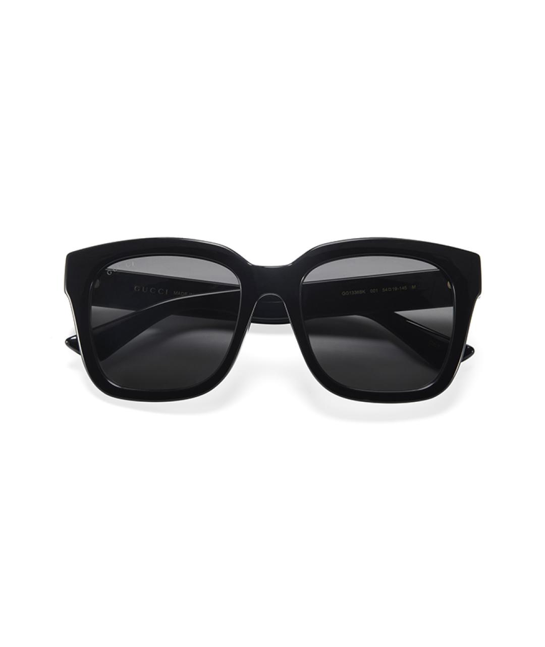 GUCCI Черные пластиковые солнцезащитные очки, фото 6