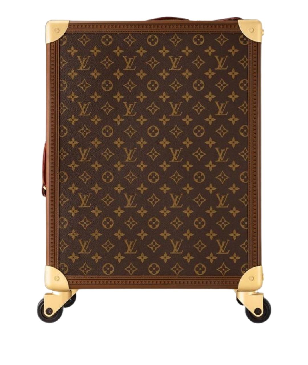 LOUIS VUITTON Коричневый чемодан, фото 1