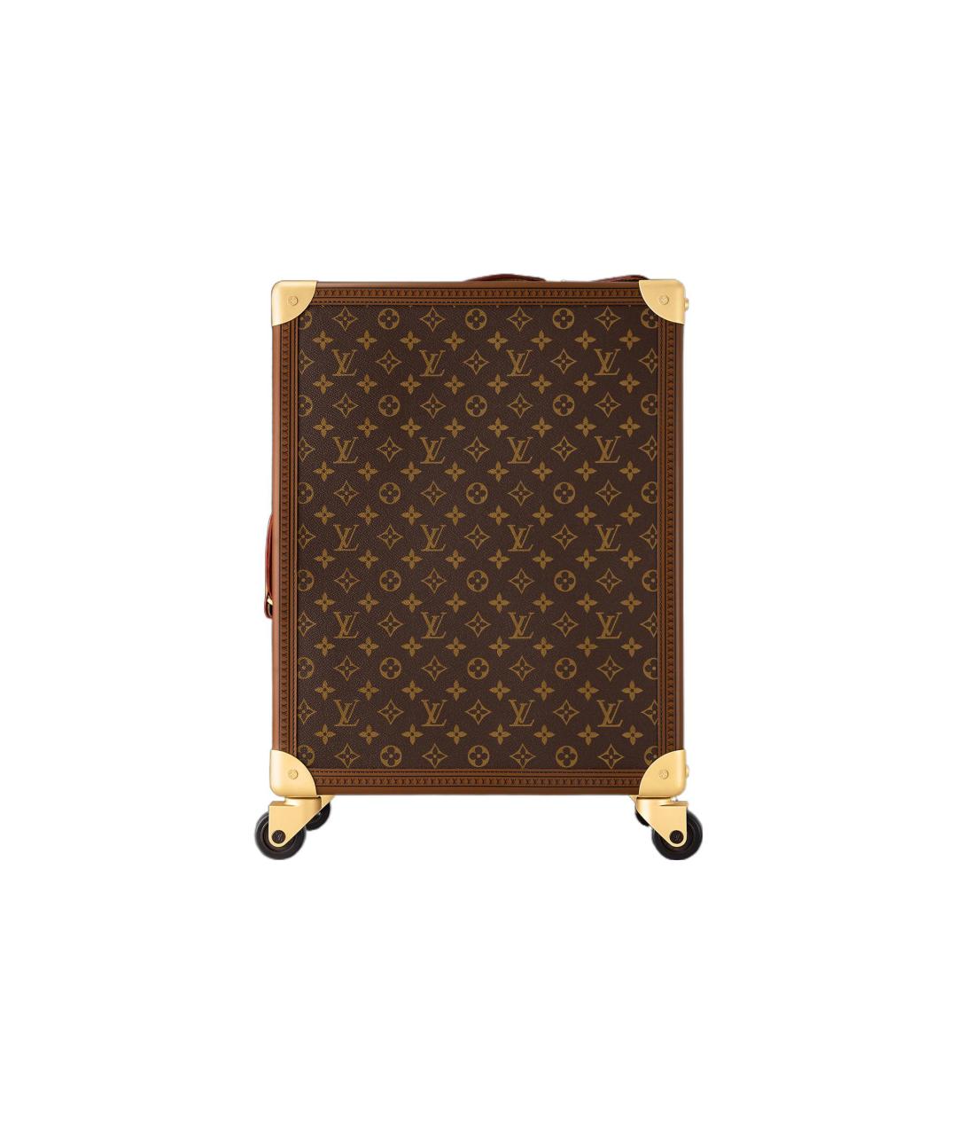 LOUIS VUITTON Коричневый чемодан, фото 5