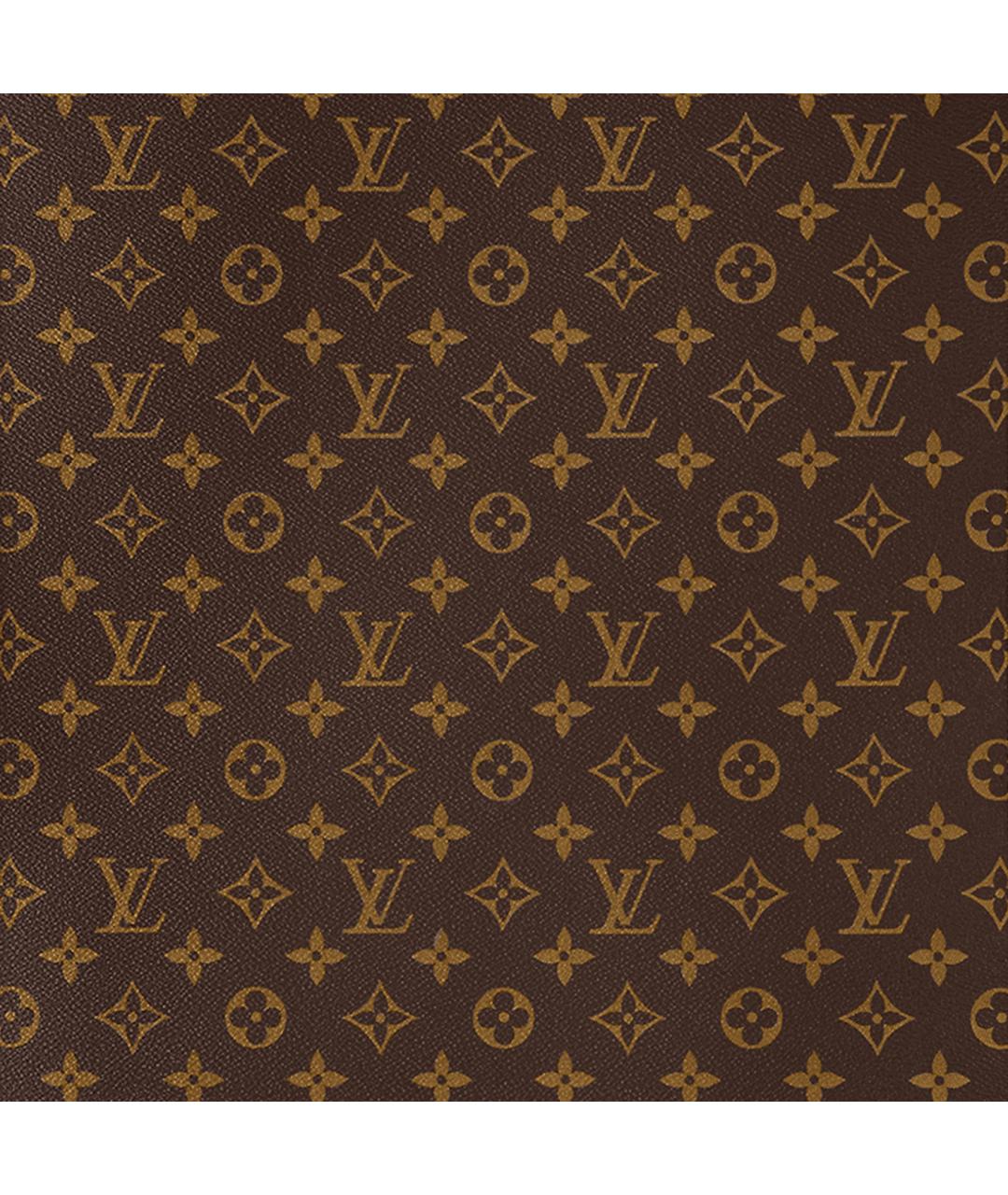 LOUIS VUITTON Коричневый чемодан, фото 4