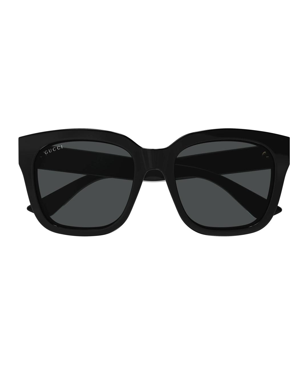 GUCCI Черные пластиковые солнцезащитные очки, фото 2