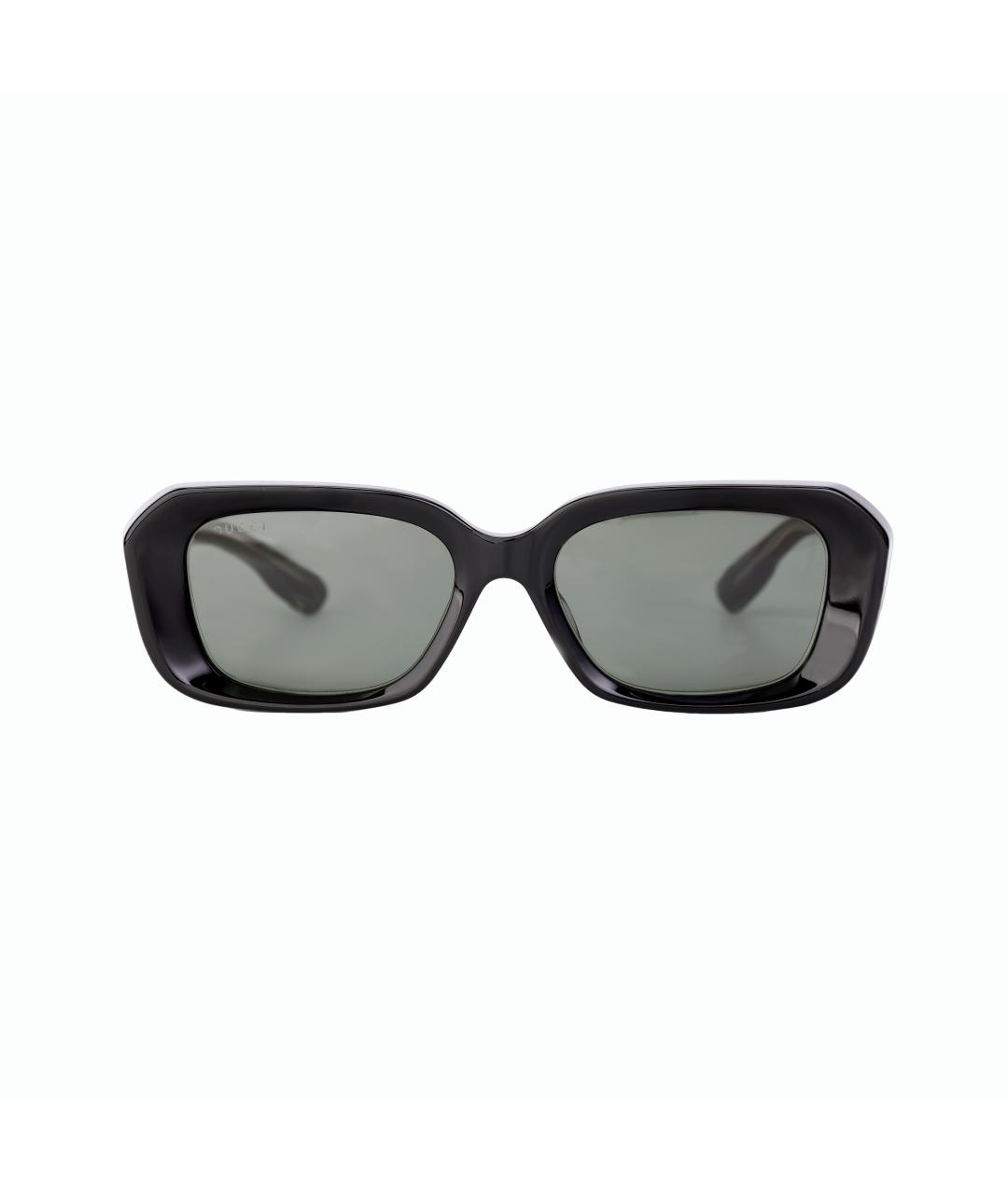 GUCCI Черные пластиковые солнцезащитные очки, фото 2