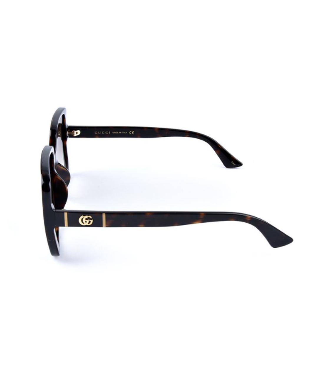 GUCCI Черные пластиковые солнцезащитные очки, фото 3