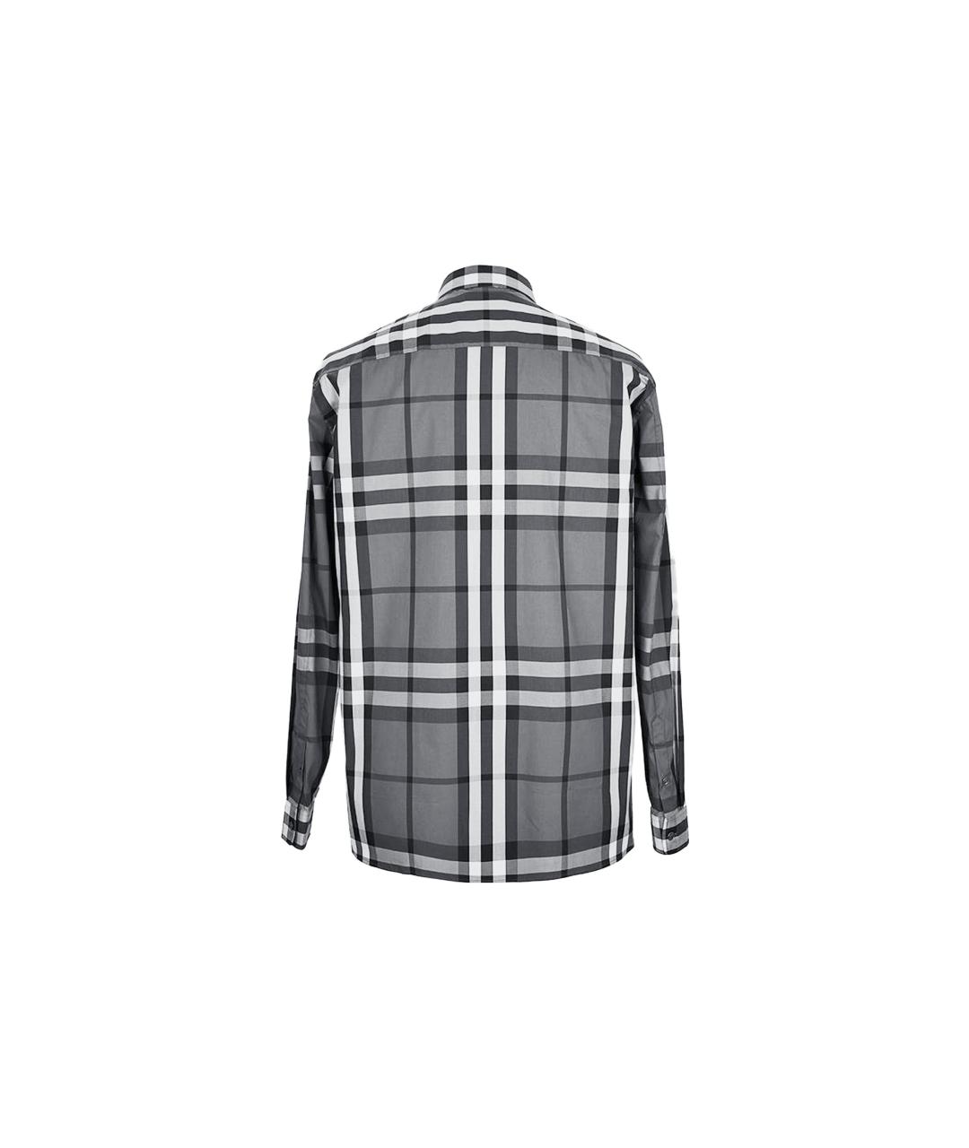 BURBERRY Серая кэжуал рубашка, фото 2