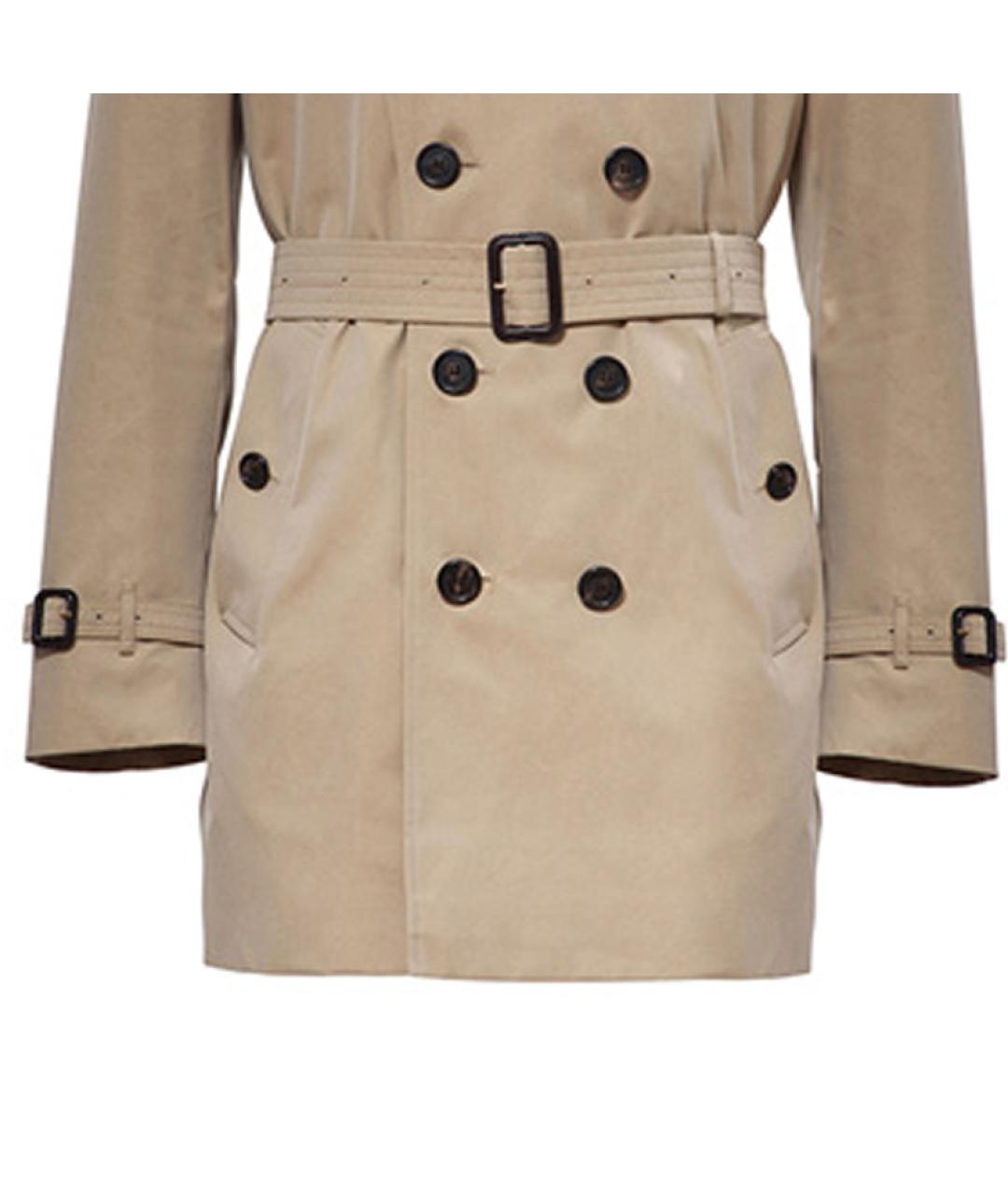 BURBERRY Бежевый тренч / плащ, фото 6