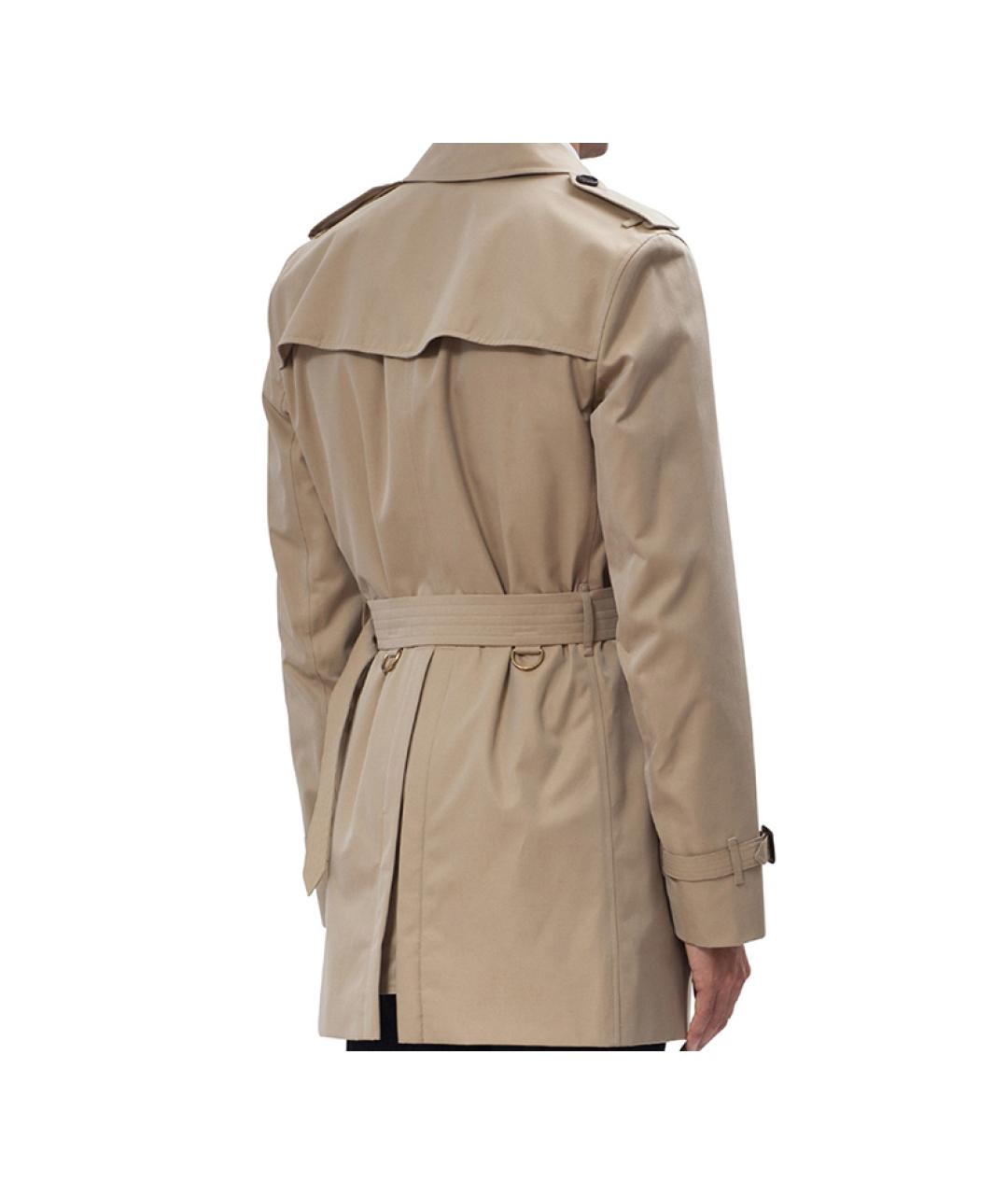 BURBERRY Бежевый тренч / плащ, фото 3
