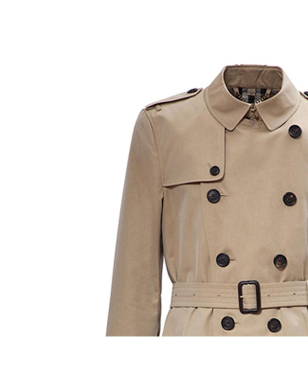 BURBERRY Бежевый тренч / плащ, фото 4