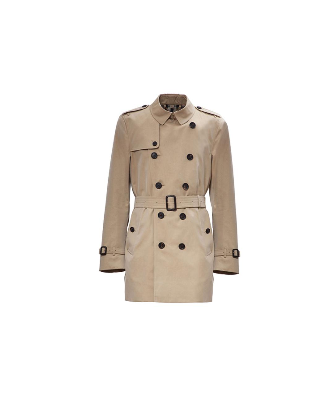 BURBERRY Бежевый тренч / плащ, фото 1