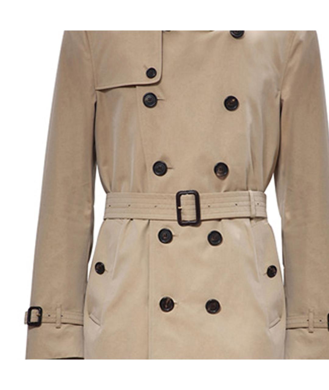 BURBERRY Бежевый тренч / плащ, фото 5