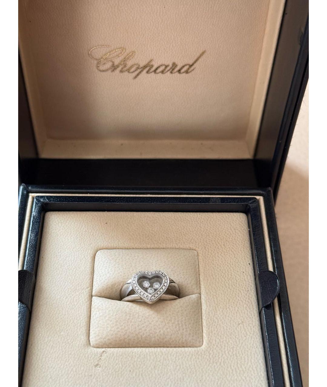 CHOPARD Белое кольцо из белого золота, фото 9