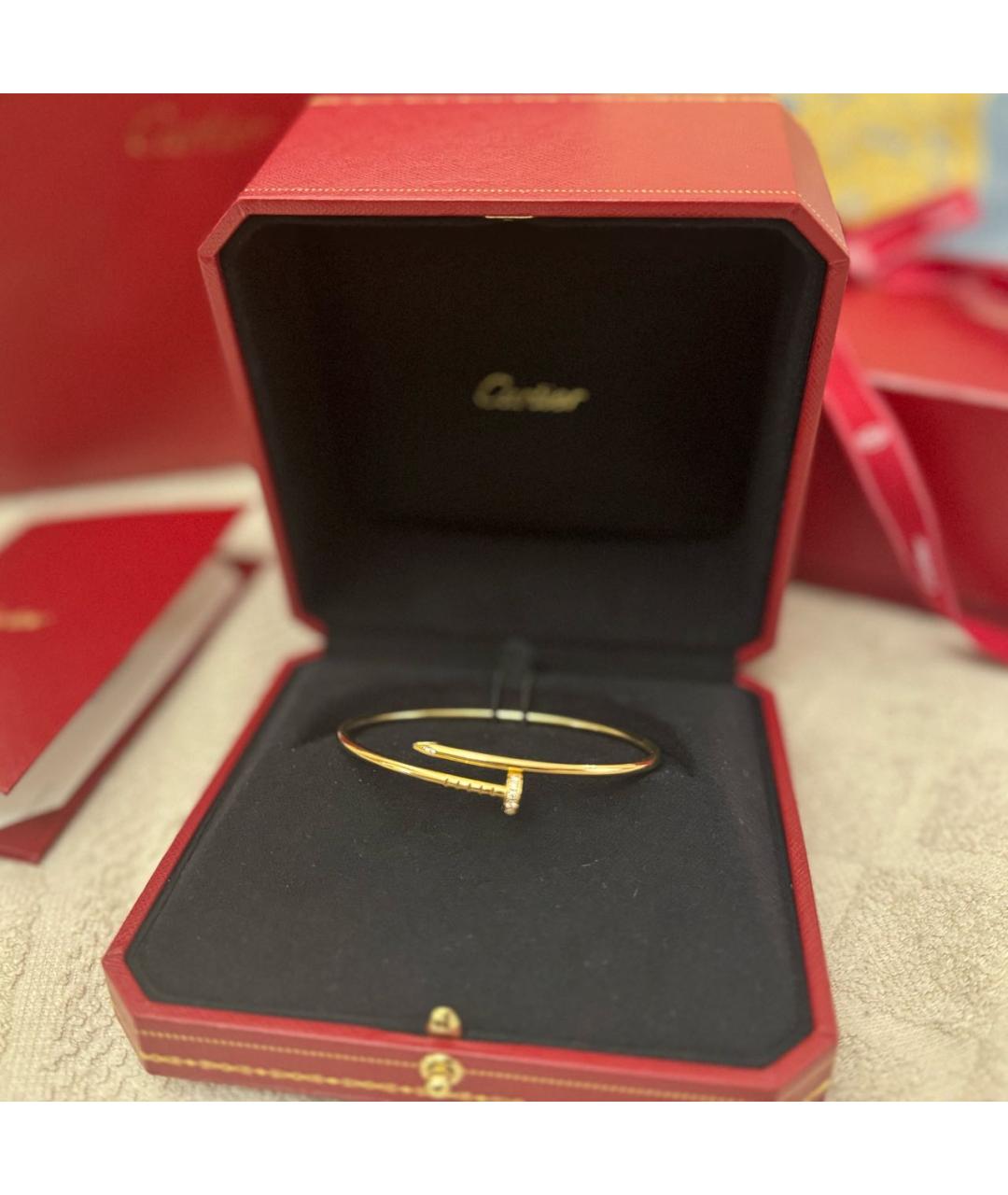 CARTIER Золотой браслет из желтого золота, фото 5