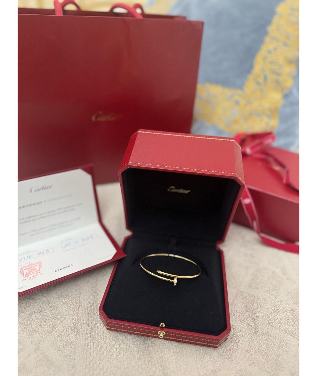 CARTIER Золотой браслет из желтого золота, фото 6