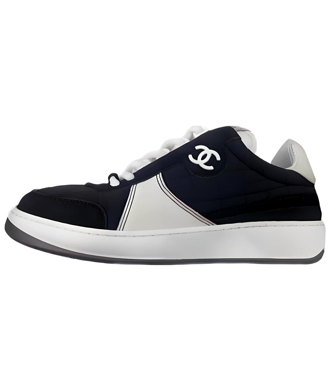 CHANEL Черные кеды, фото 2