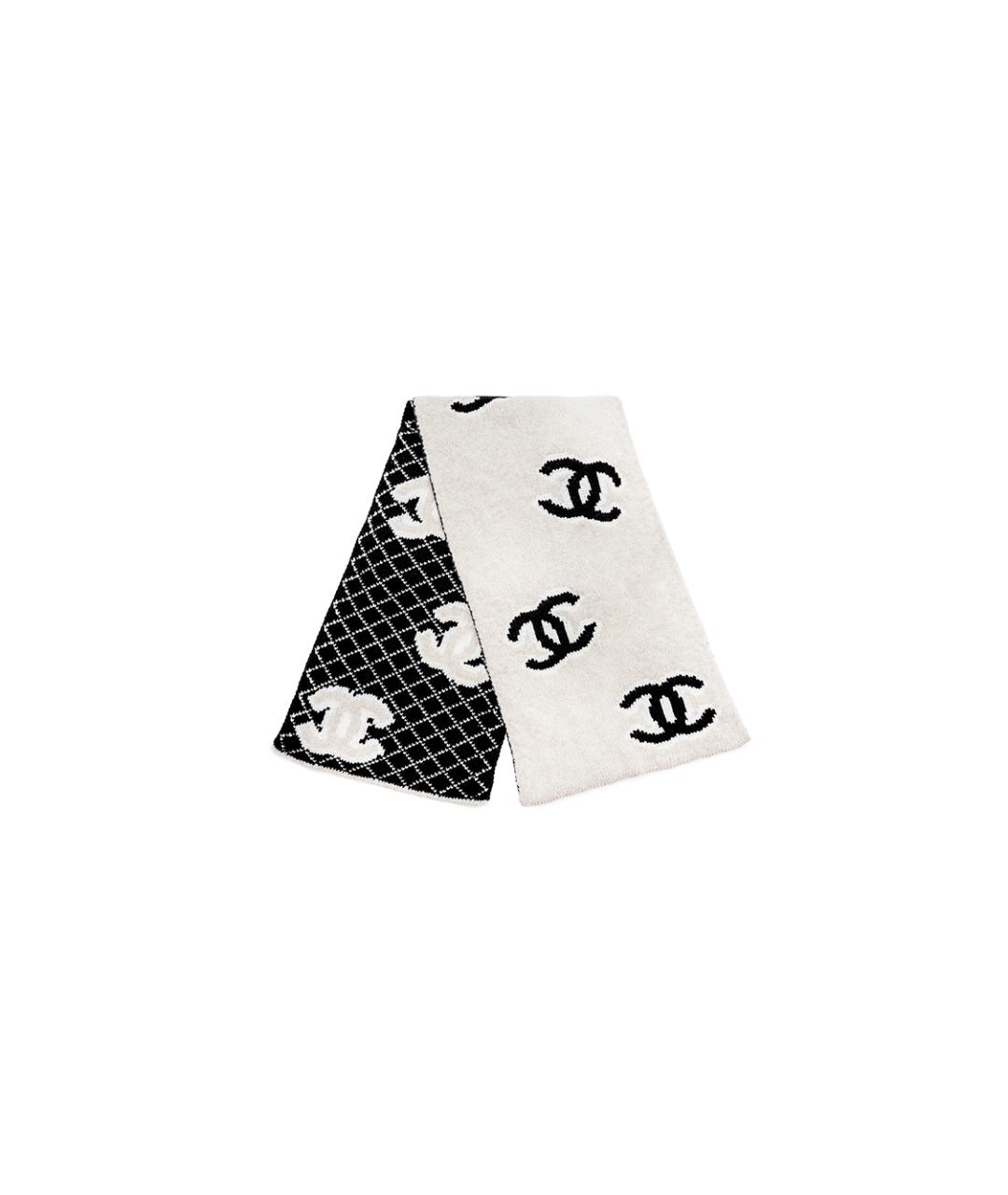 CHANEL Черный шарф, фото 1
