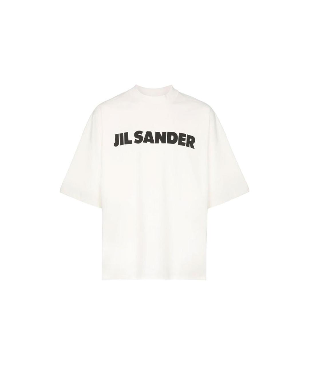 JIL SANDER Белая футболка, фото 1