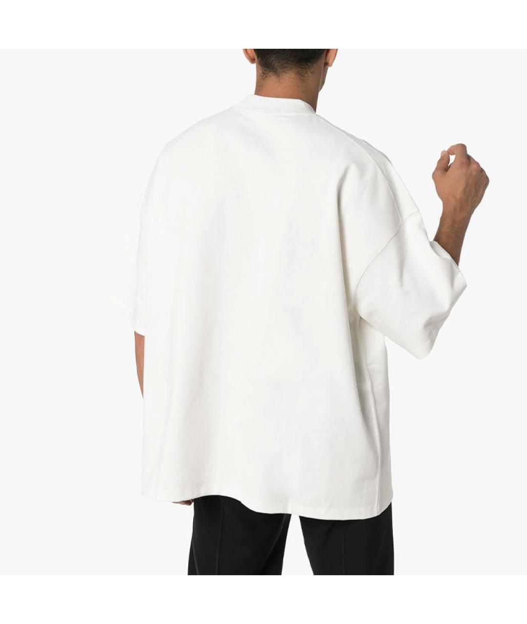 JIL SANDER Белая футболка, фото 2