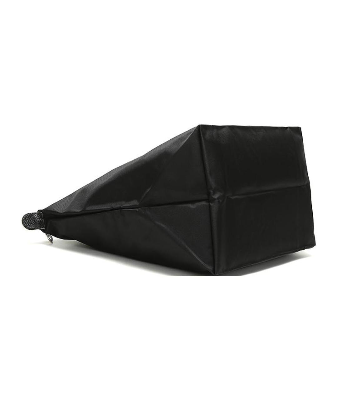 LONGCHAMP Черная тканевая сумка через плечо, фото 6