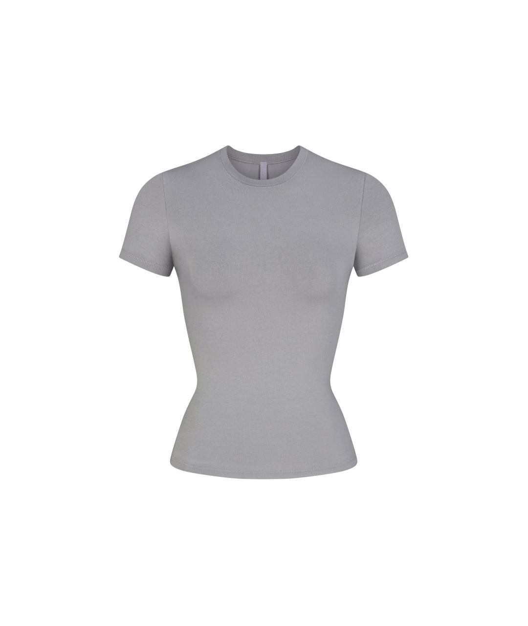 SKIMS Серая футболка, фото 1