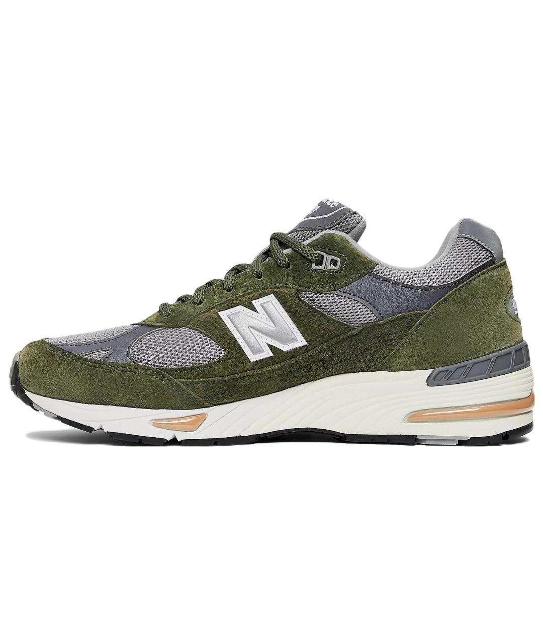 NEW BALANCE Хаки низкие кроссовки / кеды, фото 2