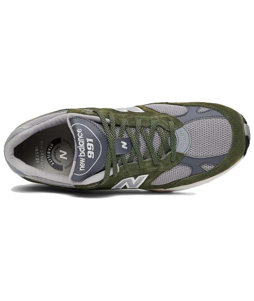NEW BALANCE Хаки низкие кроссовки / кеды, фото 4
