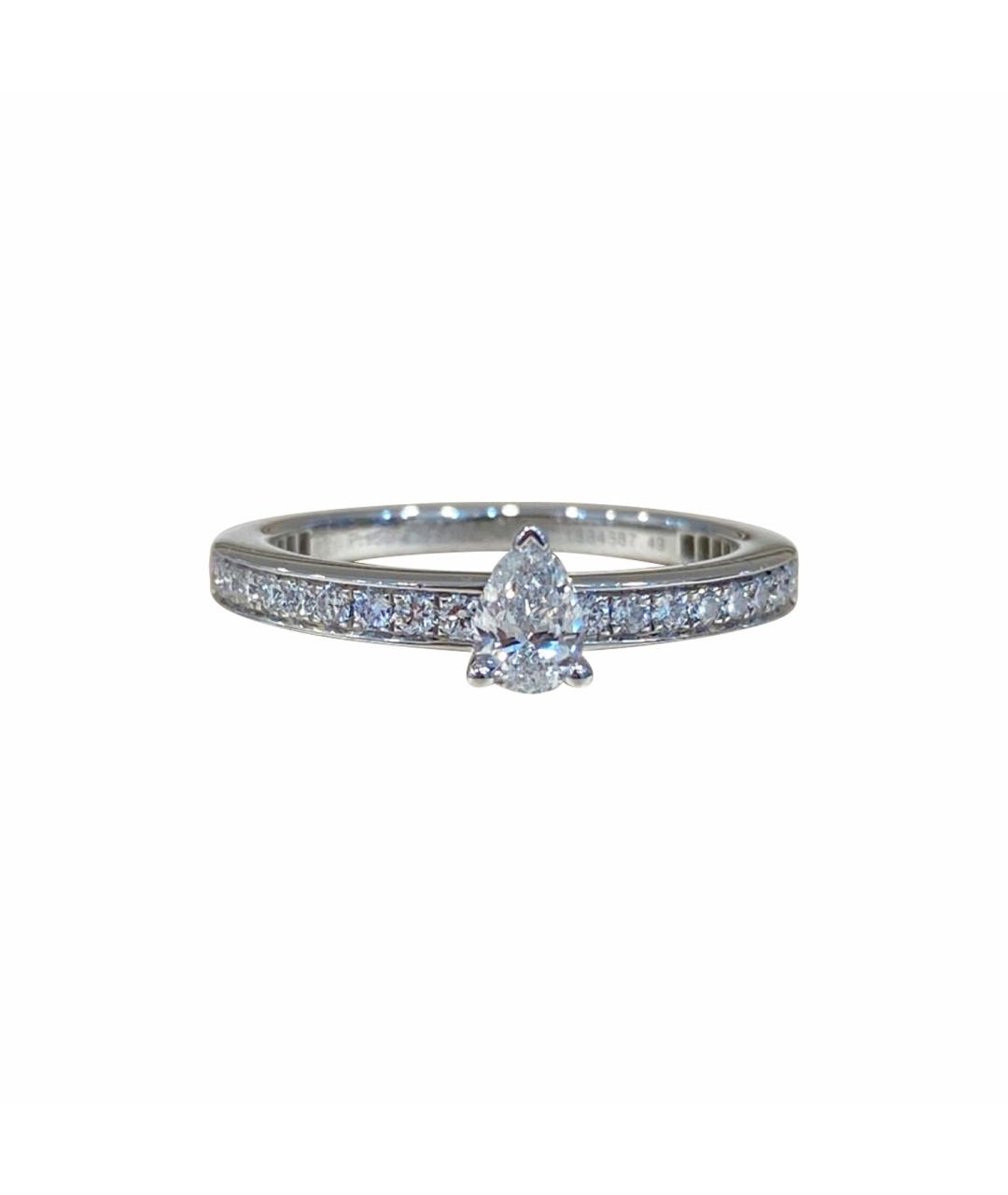 CHAUMET Серебряное платиновое кольцо, фото 1