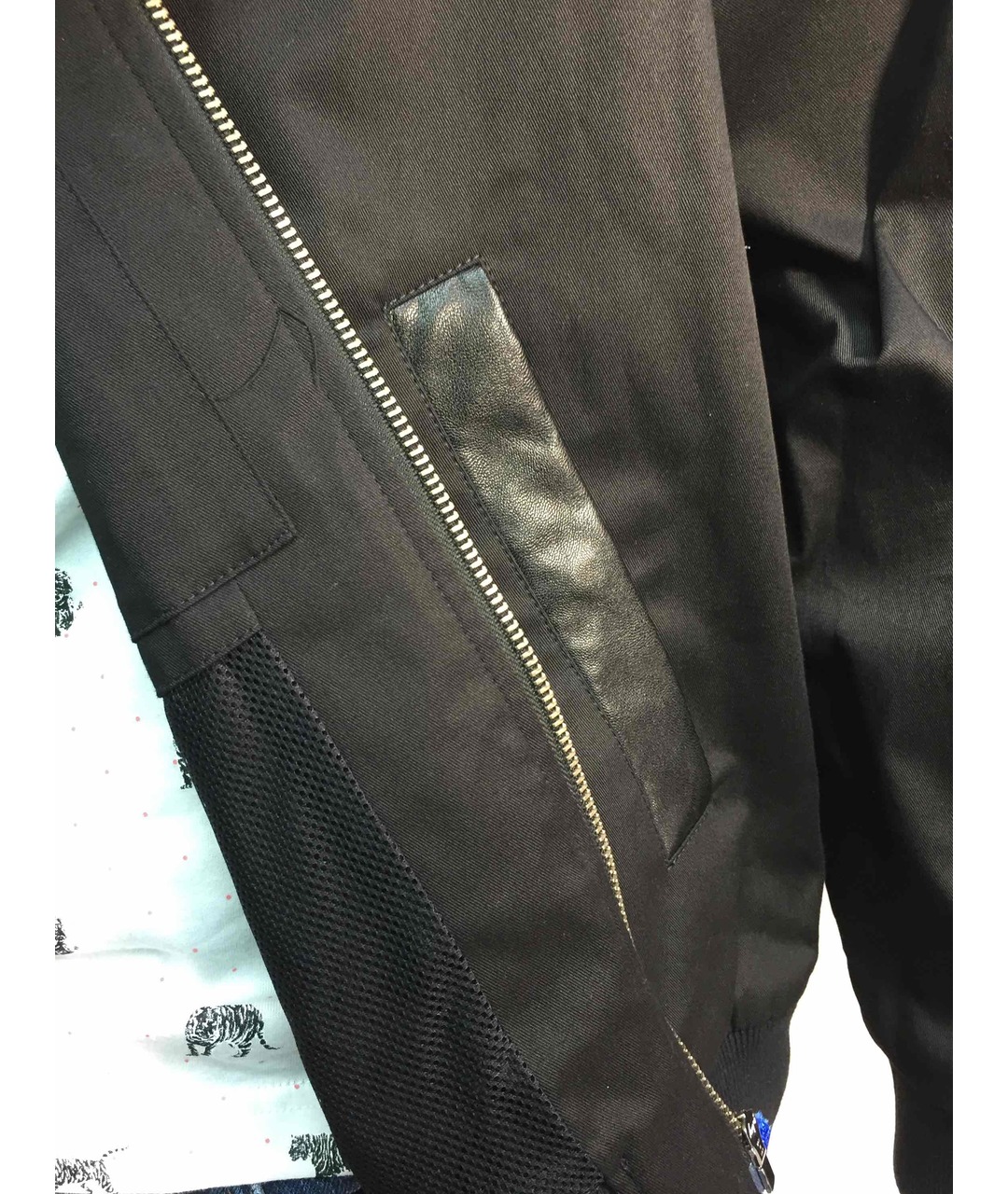 VERSACE JEANS COUTURE Черная хлопковая куртка, фото 4