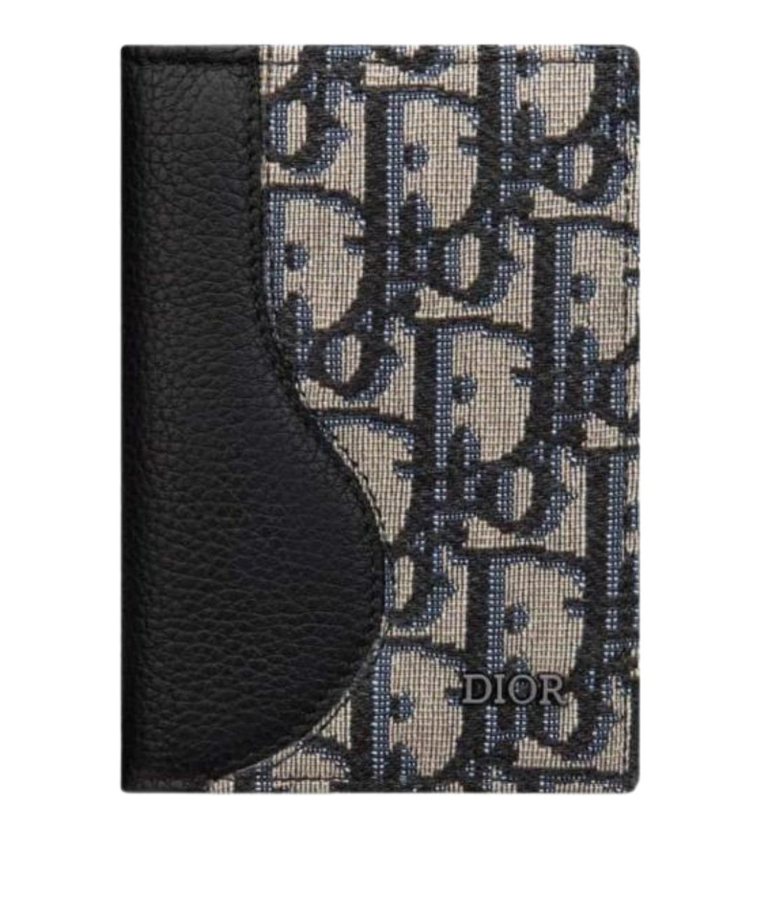 CHRISTIAN DIOR Черный кардхолдер, фото 1