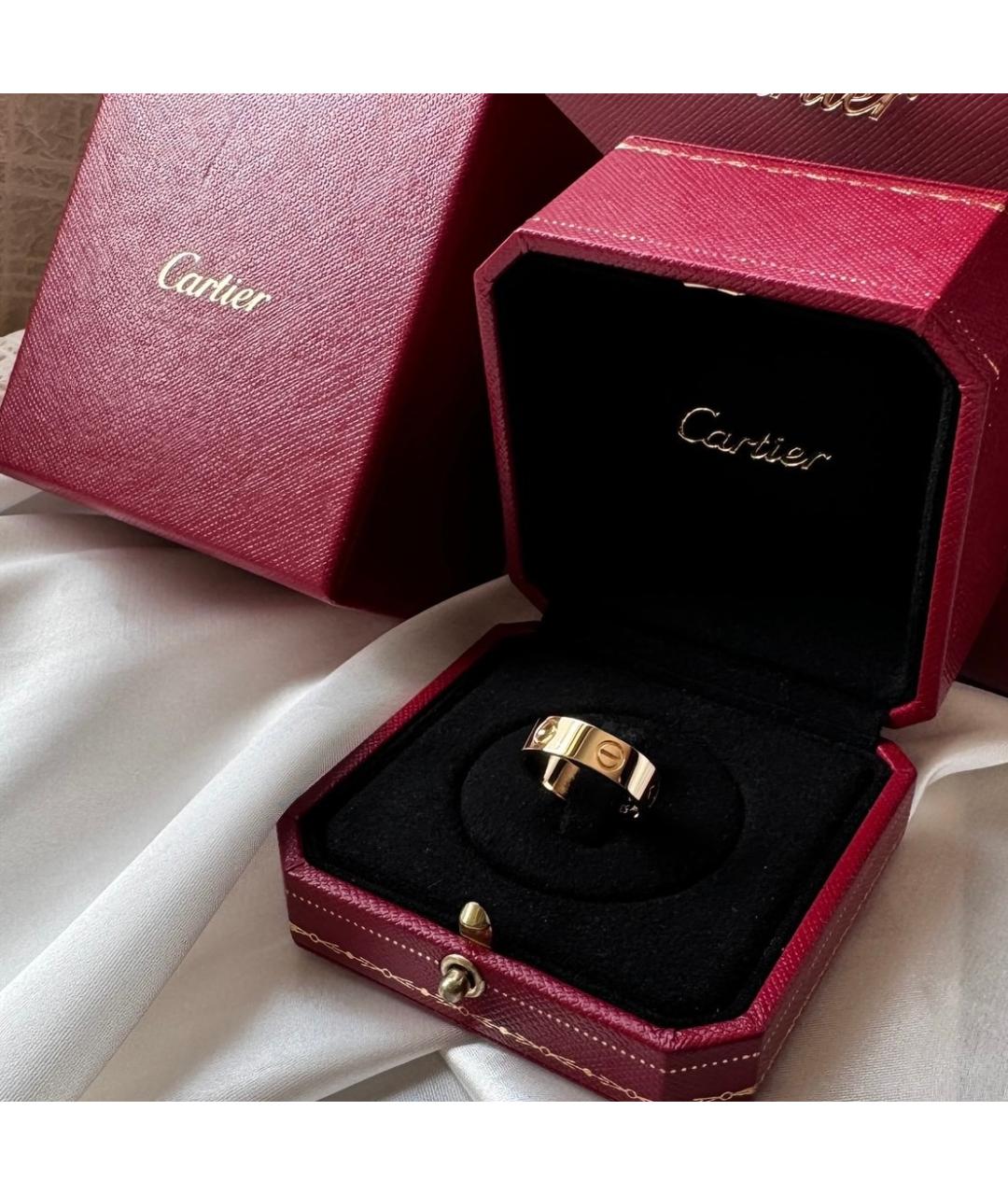 CARTIER Желтое кольцо из желтого золота, фото 2