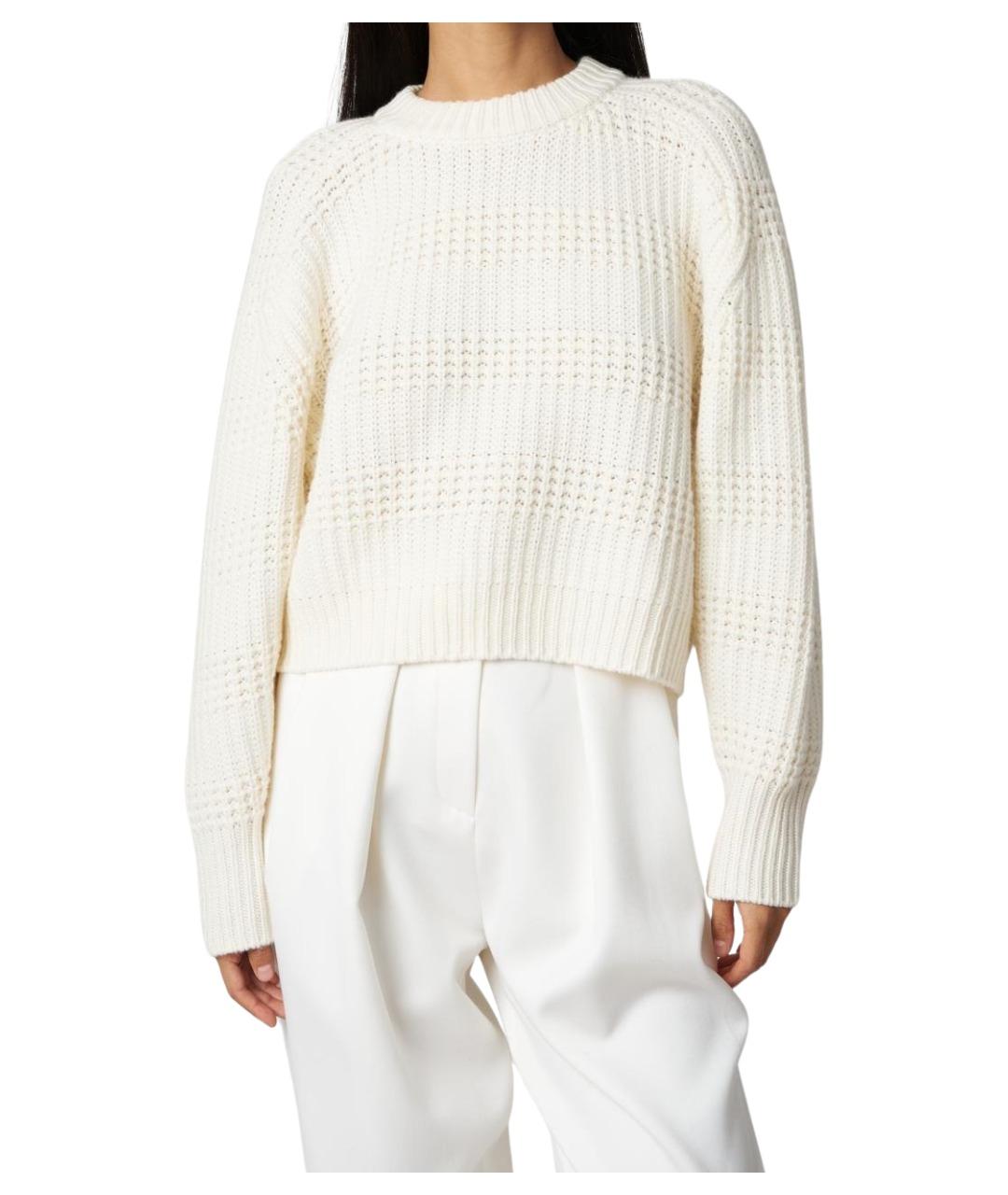 LOULOU STUDIO Бежевый кашемировый джемпер / свитер, фото 1