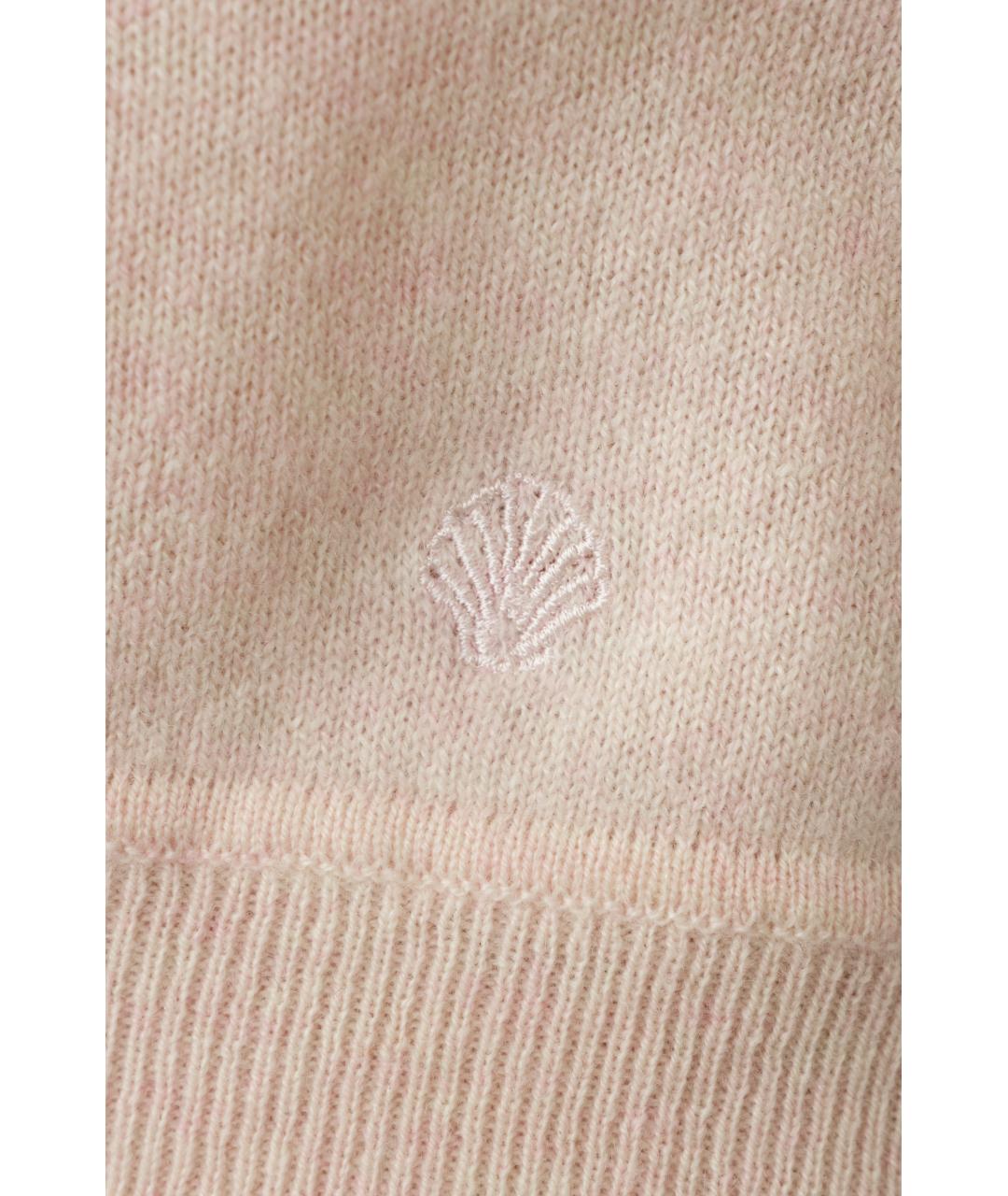 LOULOU STUDIO Розовый кашемировый джемпер / свитер, фото 5
