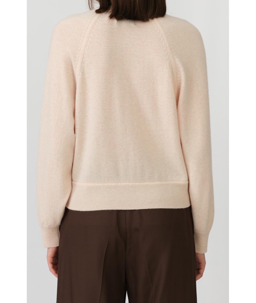 LOULOU STUDIO Розовый кашемировый джемпер / свитер, фото 4
