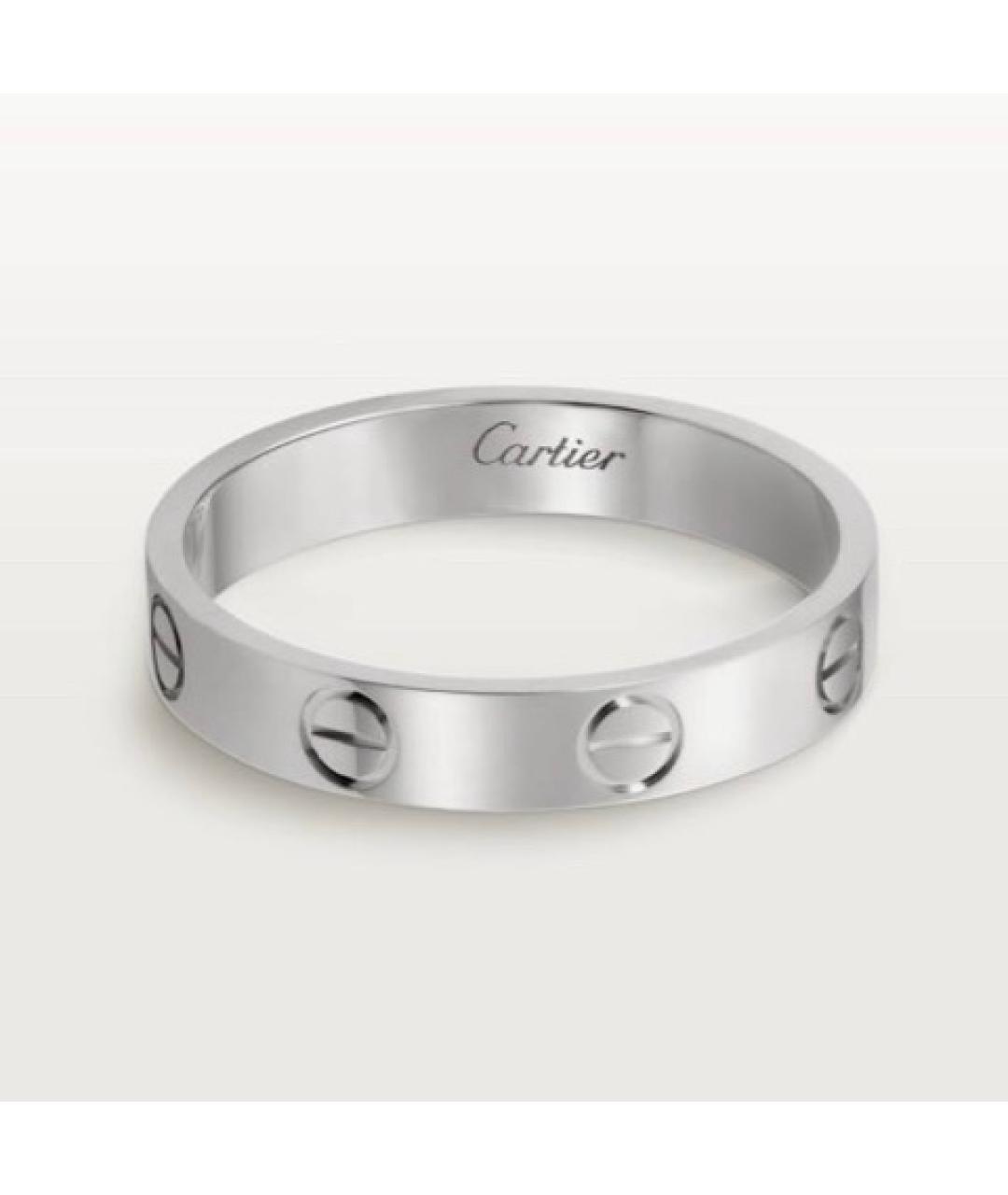 CARTIER Белое кольцо из белого золота, фото 6